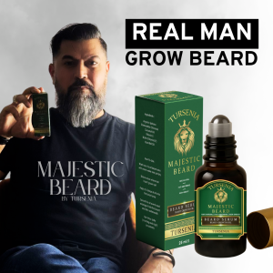 Majestic Beard Serum Pertumbuhan Jambang 100% Semulajadi